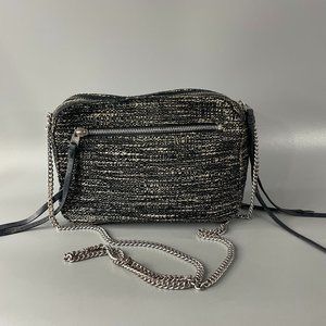 All Saints Wool Chain Crossbody Bag